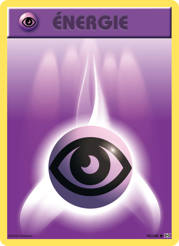 Énergie Psy 95 — Evolutions (French Pokémon TCG card)