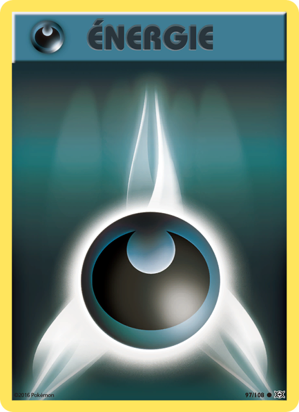 Énergie Obscurité 97 — Evolutions (French Pokémon TCG card)