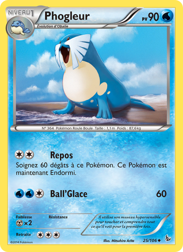 Phogleur 25 — Flashfire (French Pokémon TCG card)