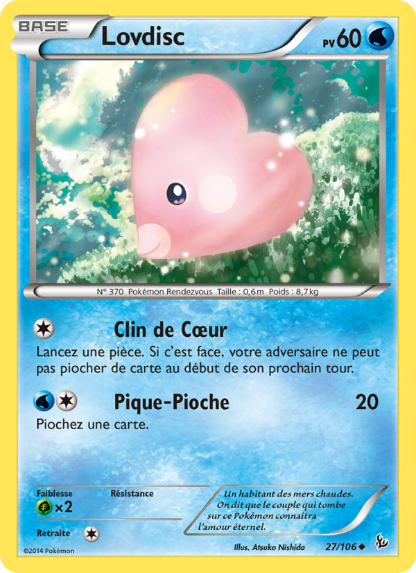Lovdisc 27 — Flashfire (French Pokémon TCG card)