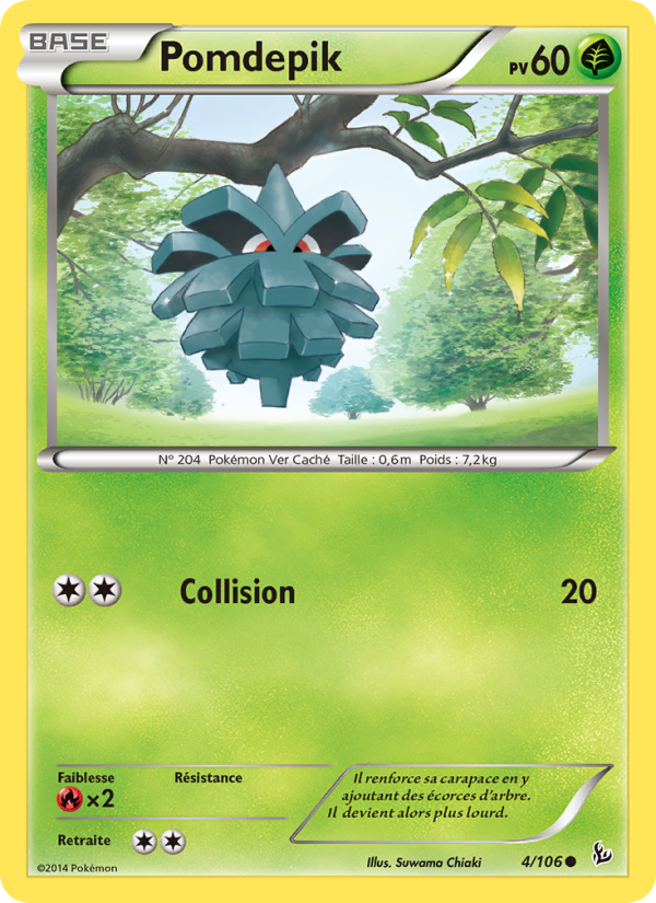 Pomdepik 4 — Flashfire (French Pokémon TCG card)