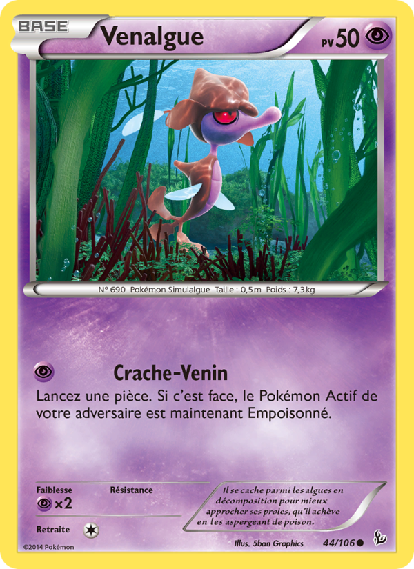 Venalgue 44 — Flashfire (French Pokémon TCG card)