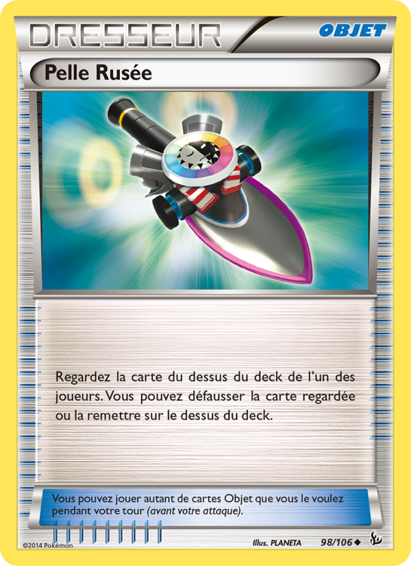 Pelle Rusée 98 — Flashfire (French Pokémon TCG card)