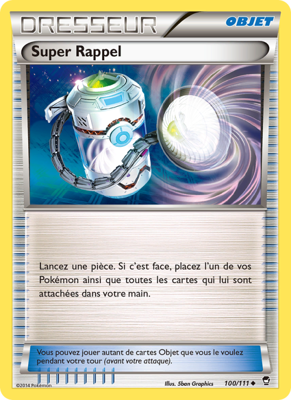 Super Rappel 100 — Furious Fists (French Pokémon TCG card)