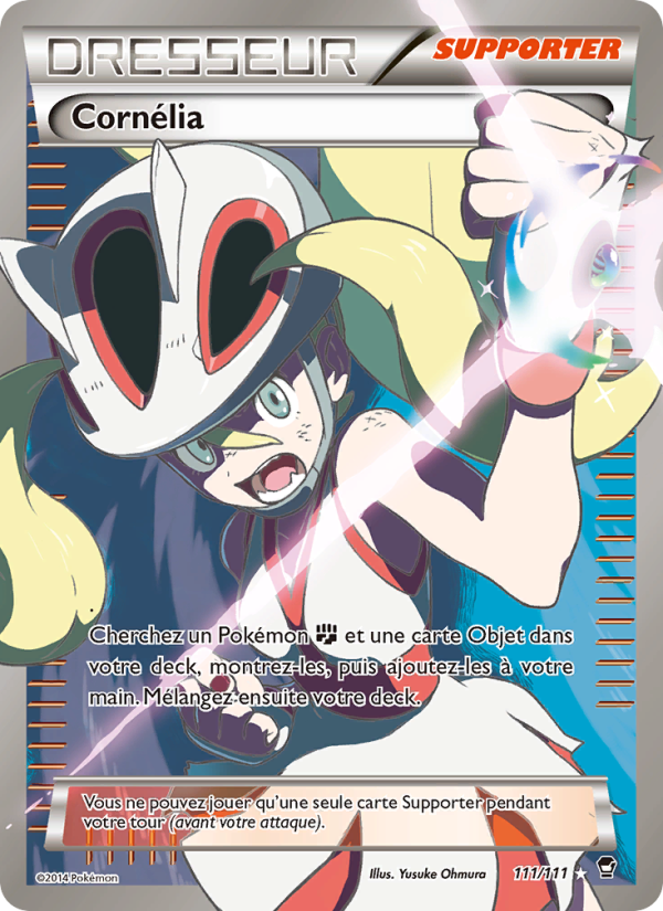 Cornélia 111 — Furious Fists (French Pokémon TCG card)