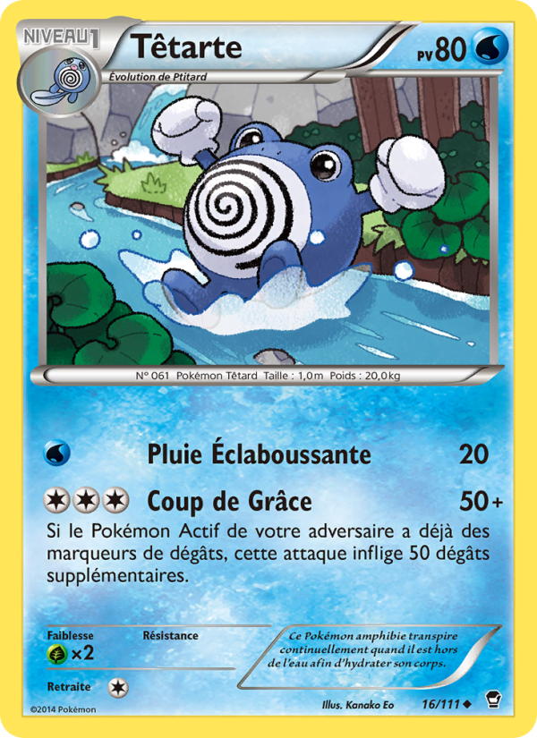 Têtarte 16 — Furious Fists (French Pokémon TCG card)