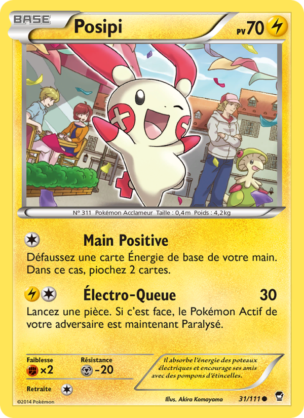 Posipi 31 — Furious Fists (French Pokémon TCG card)
