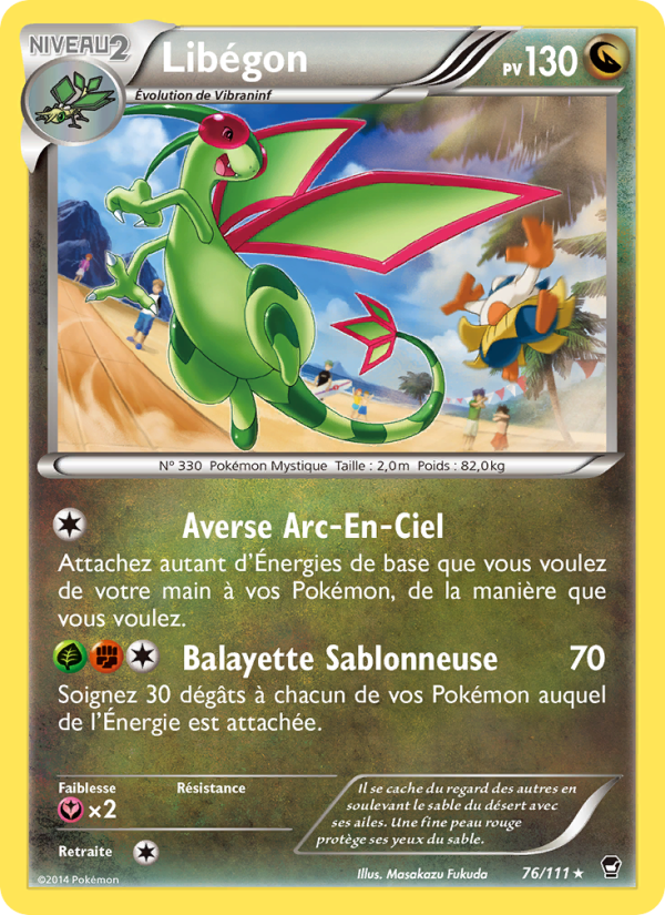 Libégon 76 — Furious Fists (French Pokémon TCG card)