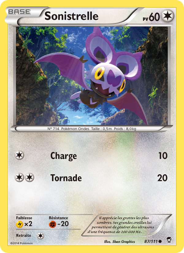 Sonistrelle 87 — Furious Fists (French Pokémon TCG card)