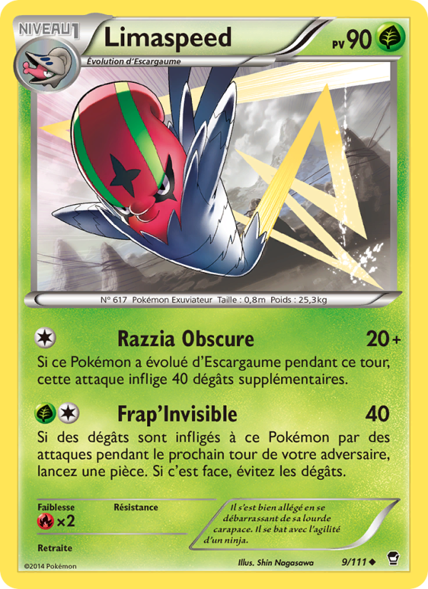 Limaspeed 9 — Furious Fists (French Pokémon TCG card)