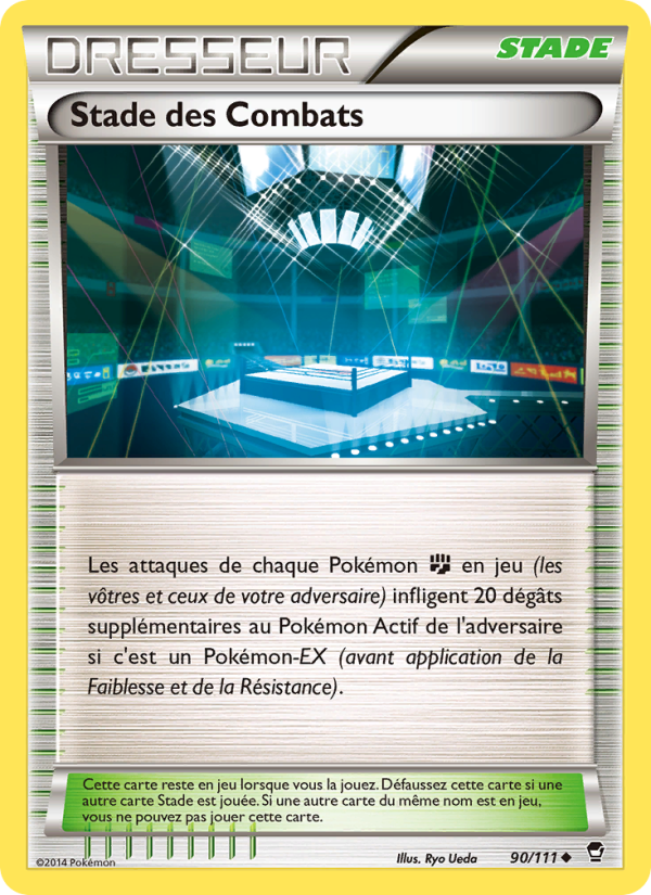 Stade des Combats 90 — Furious Fists (French Pokémon TCG card)