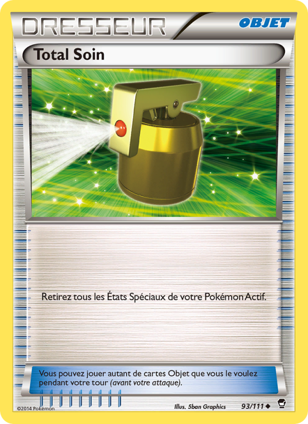 Total Soin 93 — Furious Fists (French Pokémon TCG card)