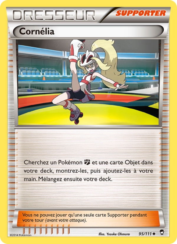 Cornélia 95 — Furious Fists (French Pokémon TCG card)