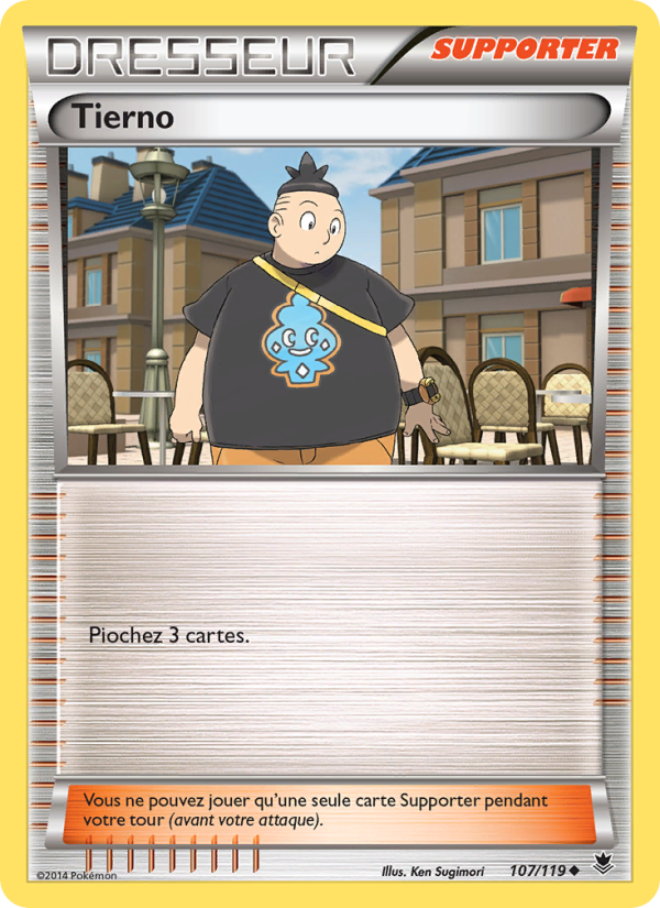 Tierno 107 — Phantom Forces (French Pokémon TCG card)
