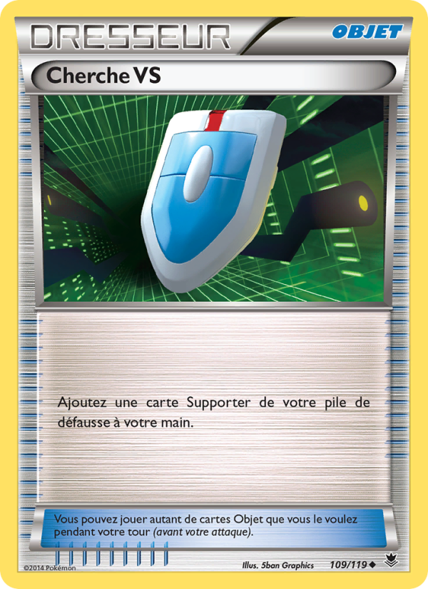 Cherche VS 109 — Phantom Forces (French Pokémon TCG card)