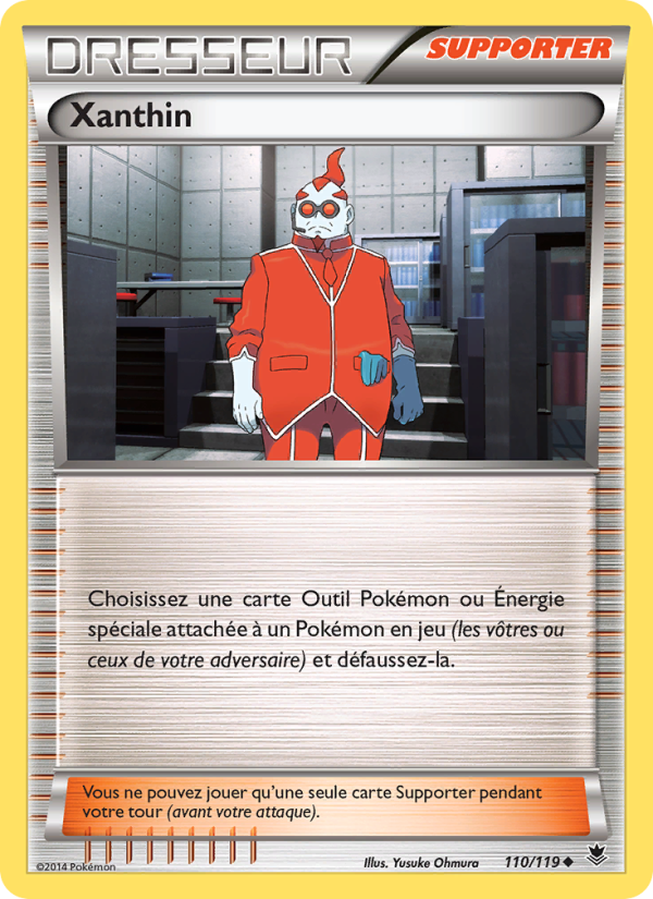 Xanthin 110 — Phantom Forces (French Pokémon TCG card)