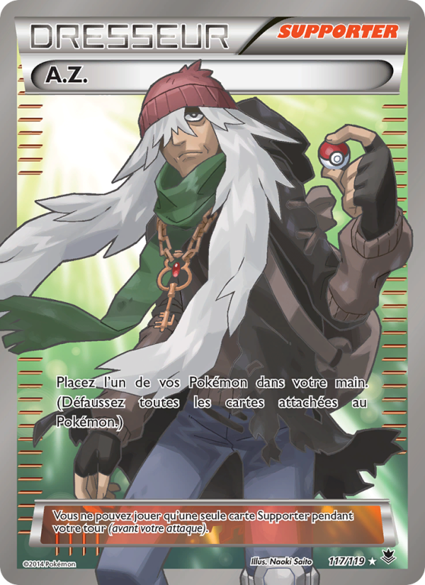 A.Z. 117 — Phantom Forces (French Pokémon TCG card)