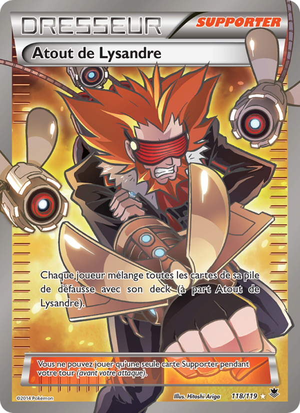 Atout de Lysandre 118 — Phantom Forces (French Pokémon TCG card)