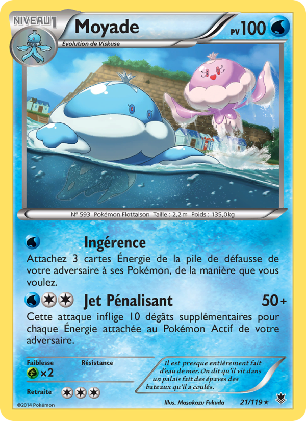 Moyade 21 — Phantom Forces (French Pokémon TCG card)