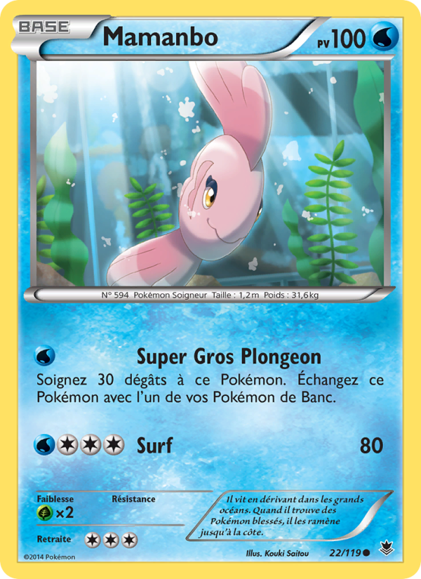 Mamanbo 22 — Phantom Forces (French Pokémon TCG card)