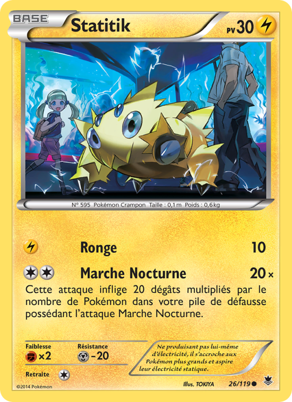 Statitik 26 — Phantom Forces (French Pokémon TCG card)