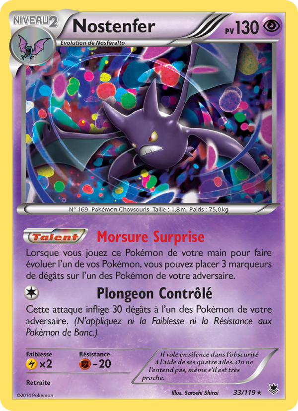 Nostenfer 33 — Phantom Forces (French Pokémon TCG card)