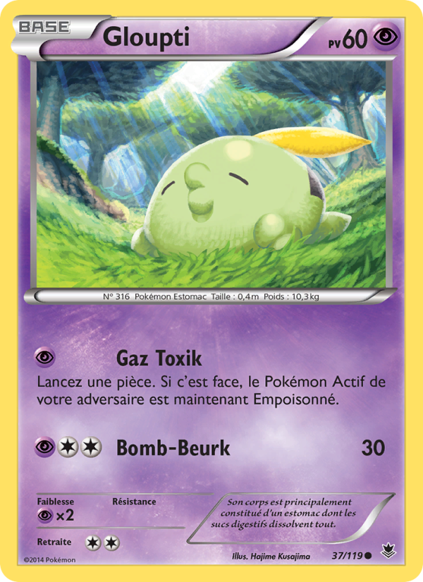 Gloupti 37 — Phantom Forces (French Pokémon TCG card)