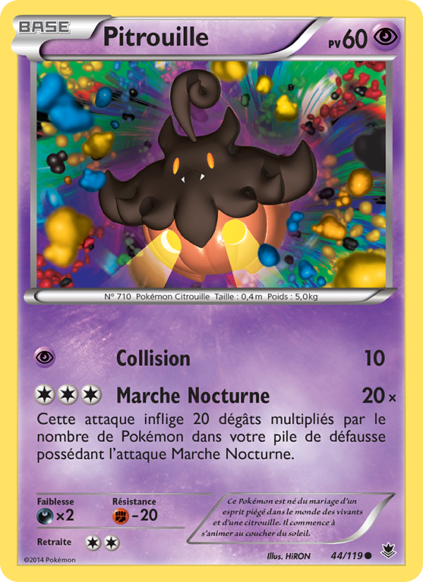 Pitrouille 44 — Phantom Forces (French Pokémon TCG card)