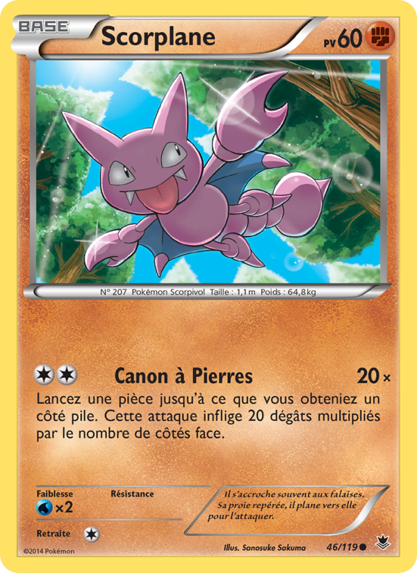 Scorplane 46 — Phantom Forces (French Pokémon TCG card)
