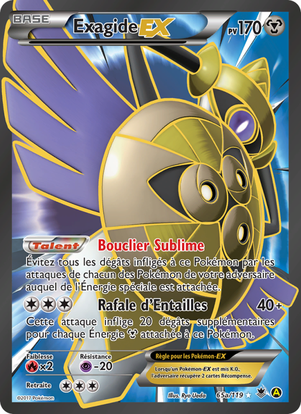 Exagide EX 65 — Phantom Forces (French Pokémon TCG card)