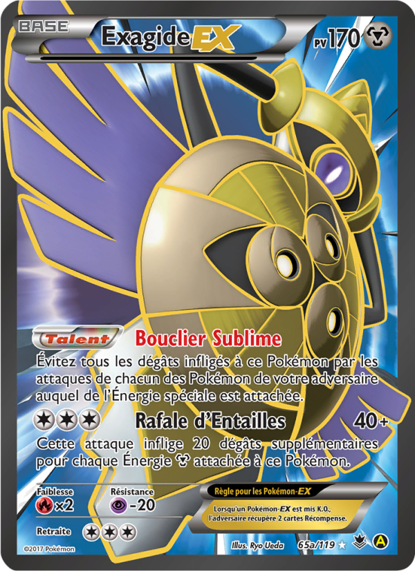 Exagide EX 65a — Phantom Forces (French Pokémon TCG card)