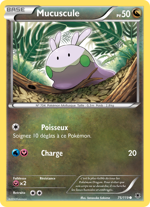 Mucuscule 75 — Phantom Forces (French Pokémon TCG card)