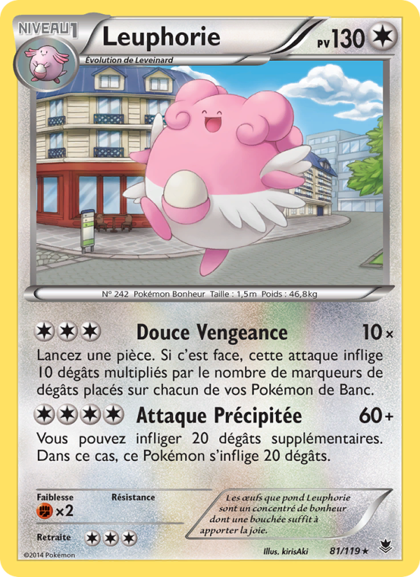 Leuphorie 81 — Phantom Forces (French Pokémon TCG card)