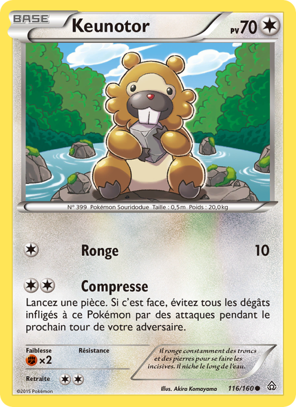 Keunotor 116 — Primal Clash (French Pokémon TCG card)