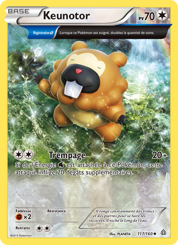 Keunotor 117 — Primal Clash (French Pokémon TCG card)