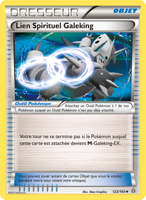 Lien Spirituel Galeking 123 — Primal Clash (French Pokémon TCG card)