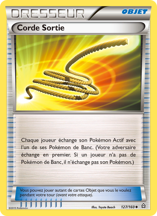 Corde Sortie 127 — Primal Clash (French Pokémon TCG card)