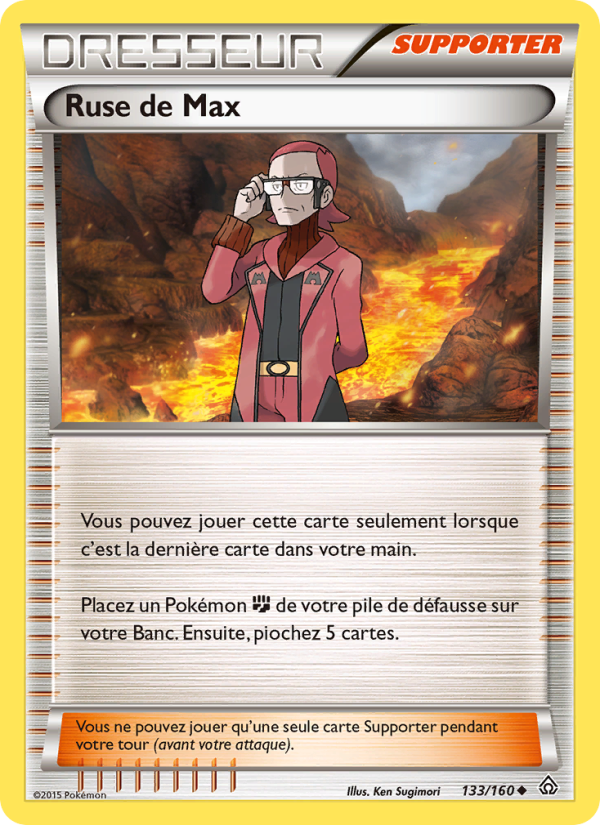 Ruse de Max 133 — Primal Clash (French Pokémon TCG card)