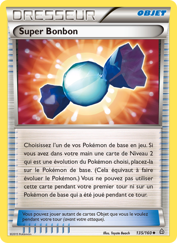 Super Bonbon 135 — Primal Clash (French Pokémon TCG card)