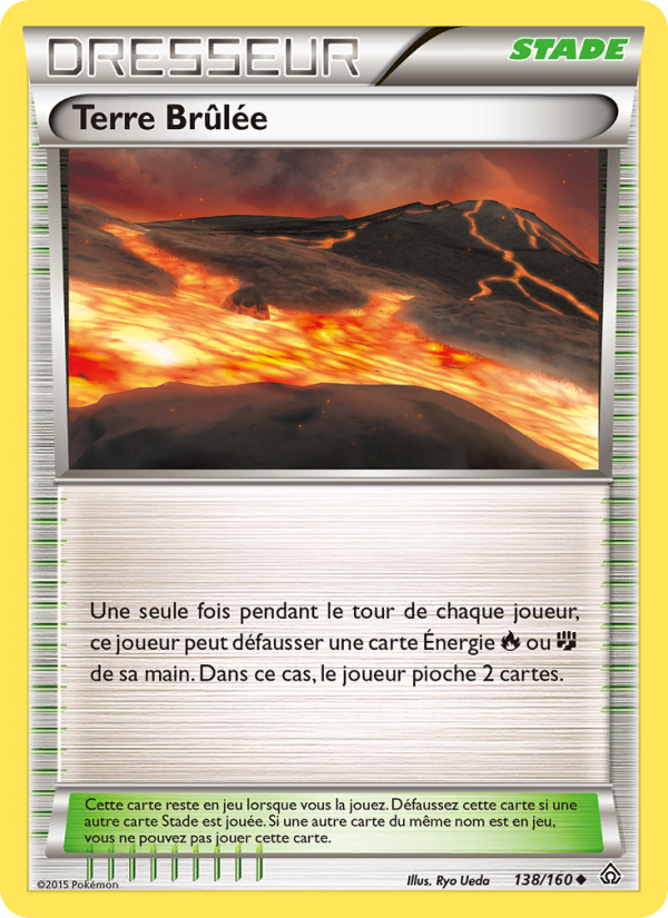Terre Brûlée 138 — Primal Clash (French Pokémon TCG card)