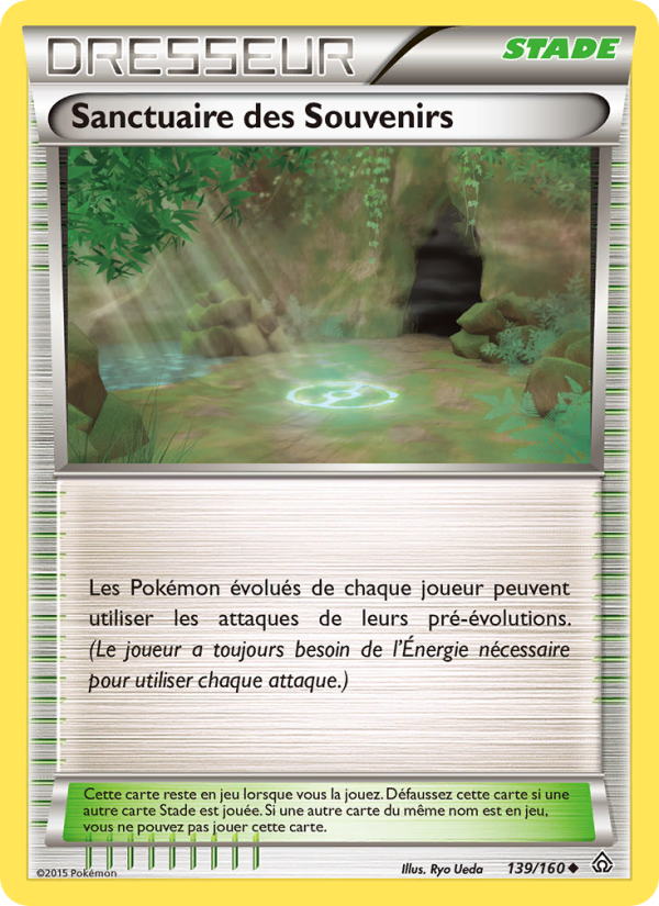 Sanctuaire des Souvenirs 139 — Primal Clash (French Pokémon TCG card)