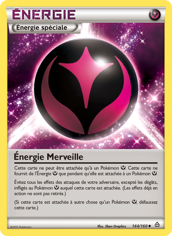 Énergie Merveille 144 — Primal Clash (French Pokémon TCG card)