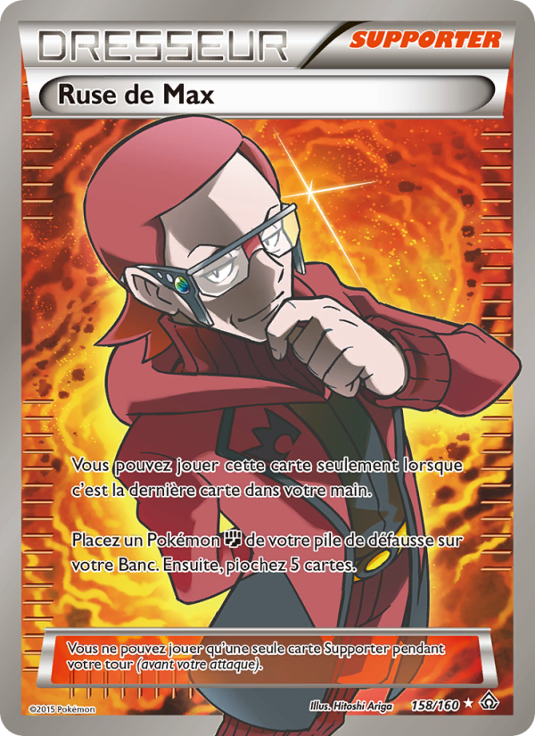 Ruse de Max 158 — Primal Clash (French Pokémon TCG card)