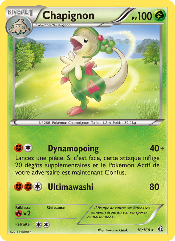 Chapignon 16 — Primal Clash (French Pokémon TCG card)