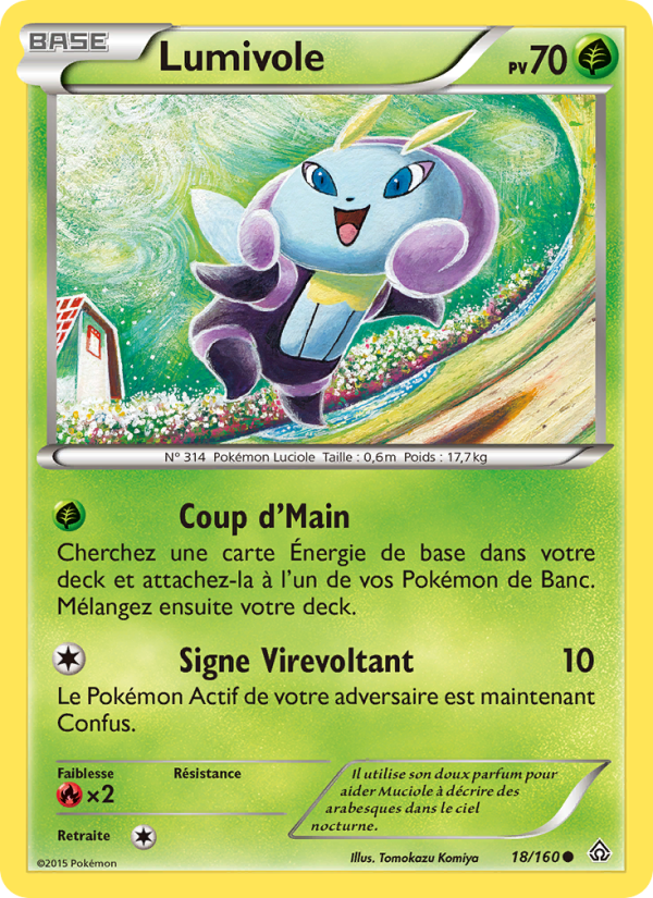 Lumivole 18 — Primal Clash (French Pokémon TCG card)