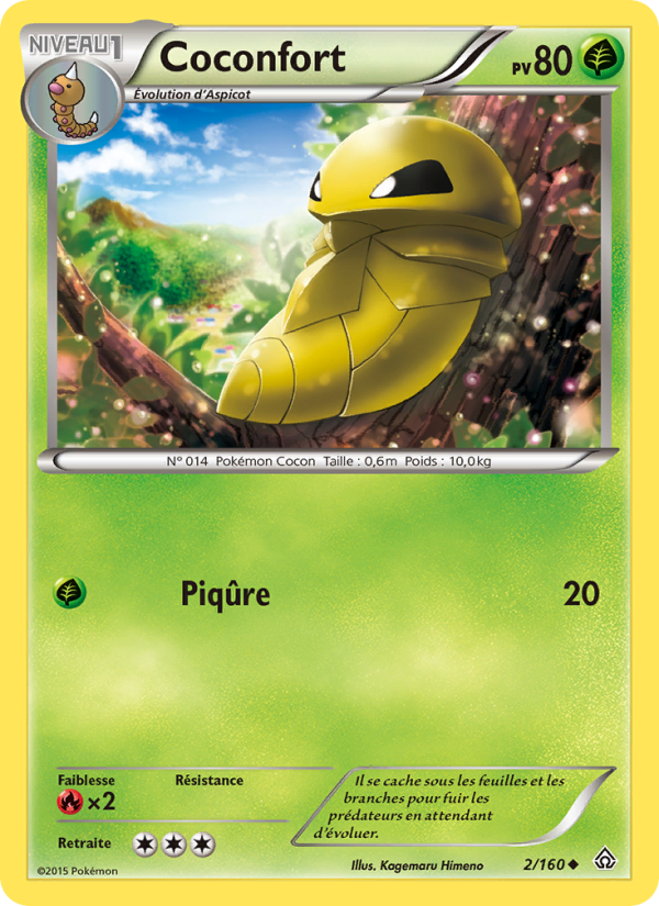 Coconfort 2 — Primal Clash (French Pokémon TCG card)