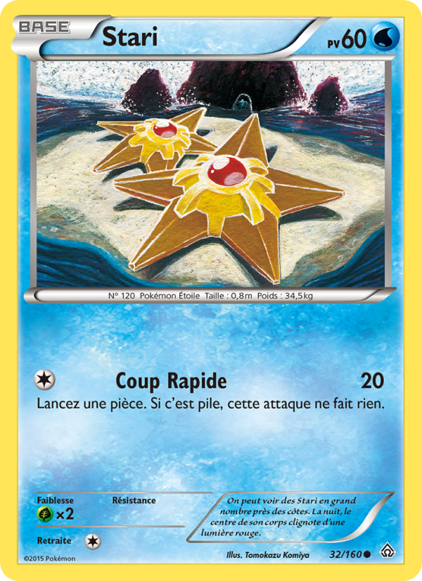 Stari 32 — Primal Clash (French Pokémon TCG card)