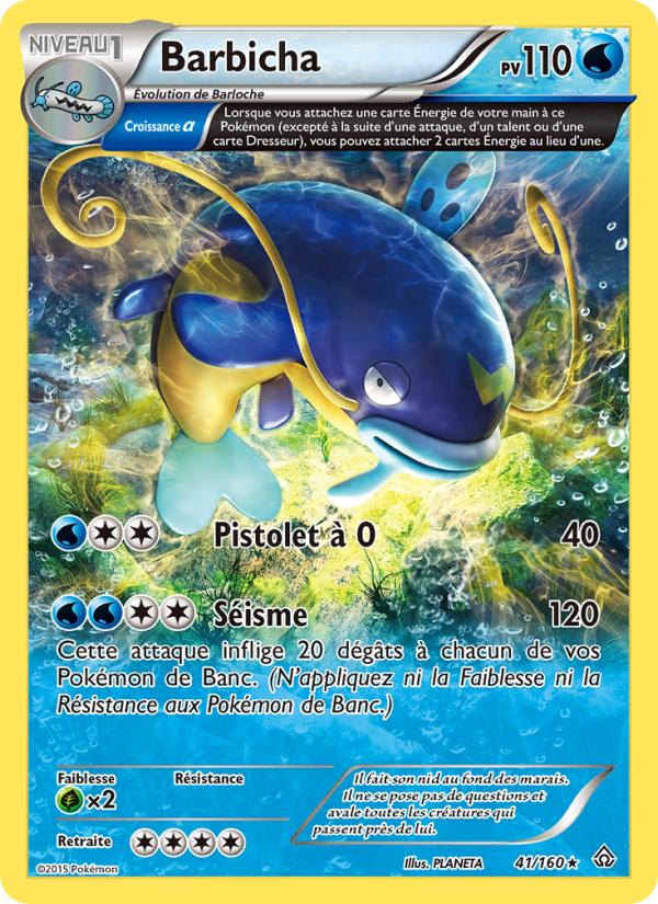 Barbicha 41 — Primal Clash (French Pokémon TCG card)