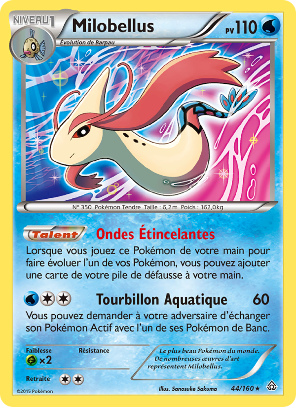 Milobellus 44 — Primal Clash (French Pokémon TCG card)