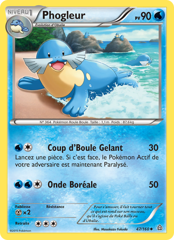Phogleur 47 — Primal Clash (French Pokémon TCG card)